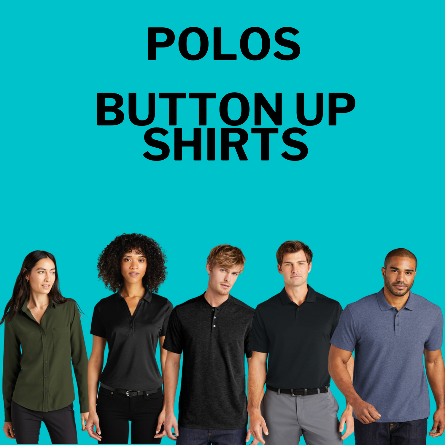 Polos & Button Up Shirts