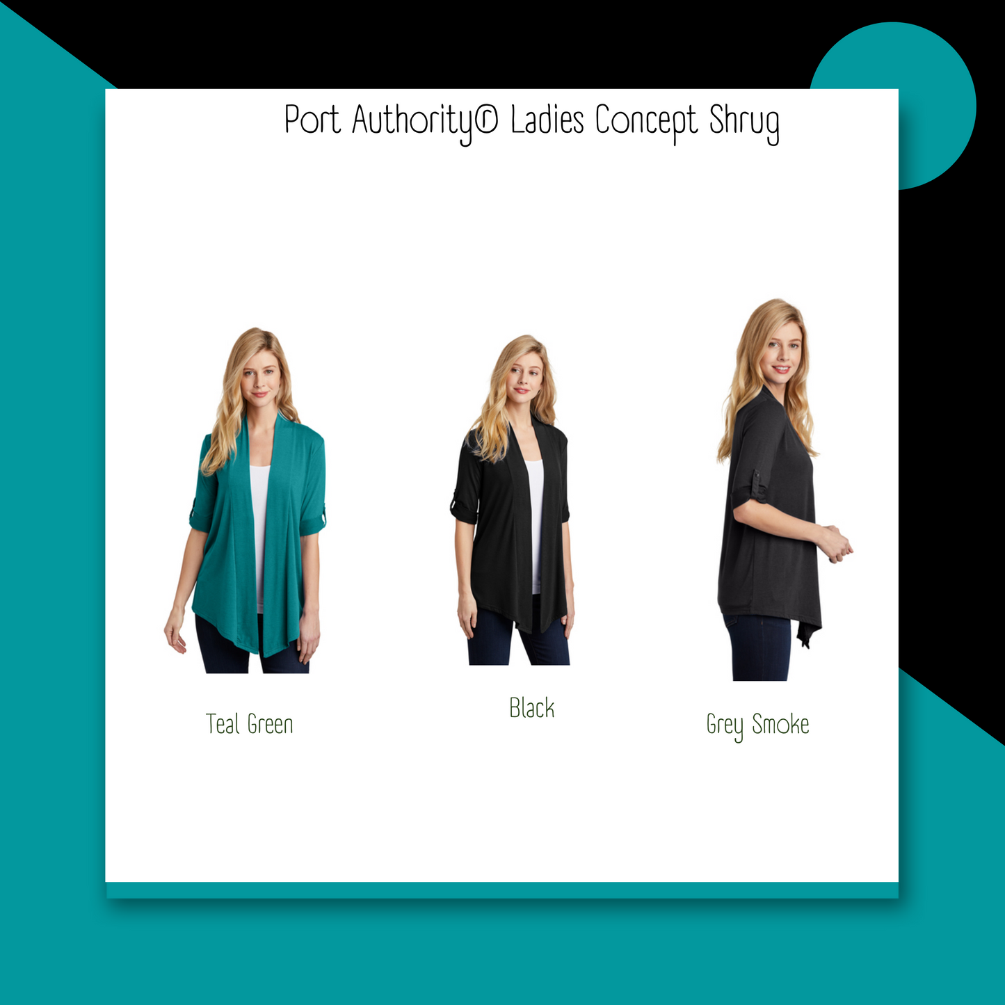 MCMHSC Port Authority® Ladies Concept Shrug