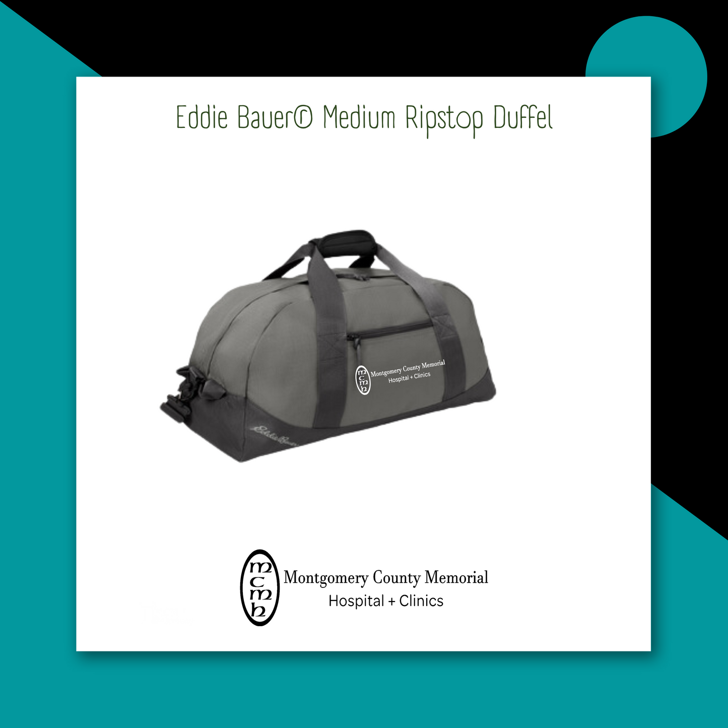 MCMHB Eddie Bauer® Medium Ripstop Duffel