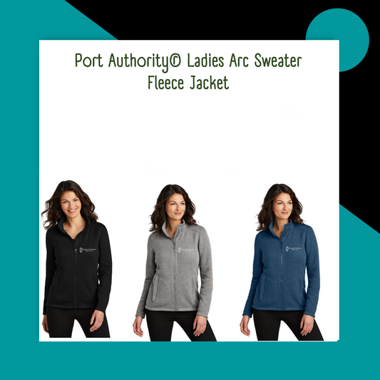 MCMHJ Port Authority® Ladies Arc Sweater Fleece Jacket