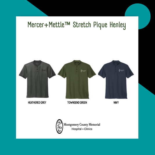 MCMHP Mercer+Mettle Stretch Pique Henley