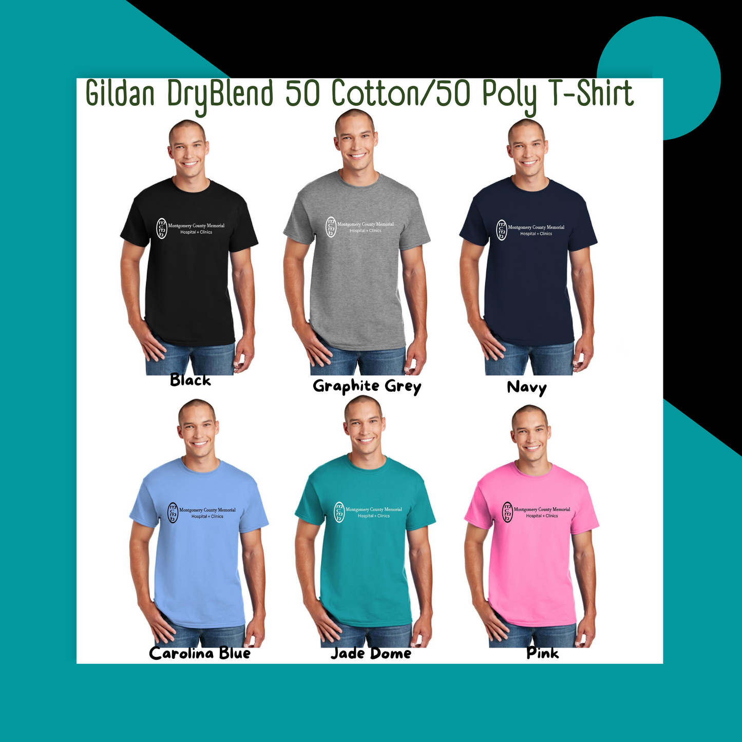 MCMHT Gildan DryBlend® 50 Cotton/50 Poly T-Shirt